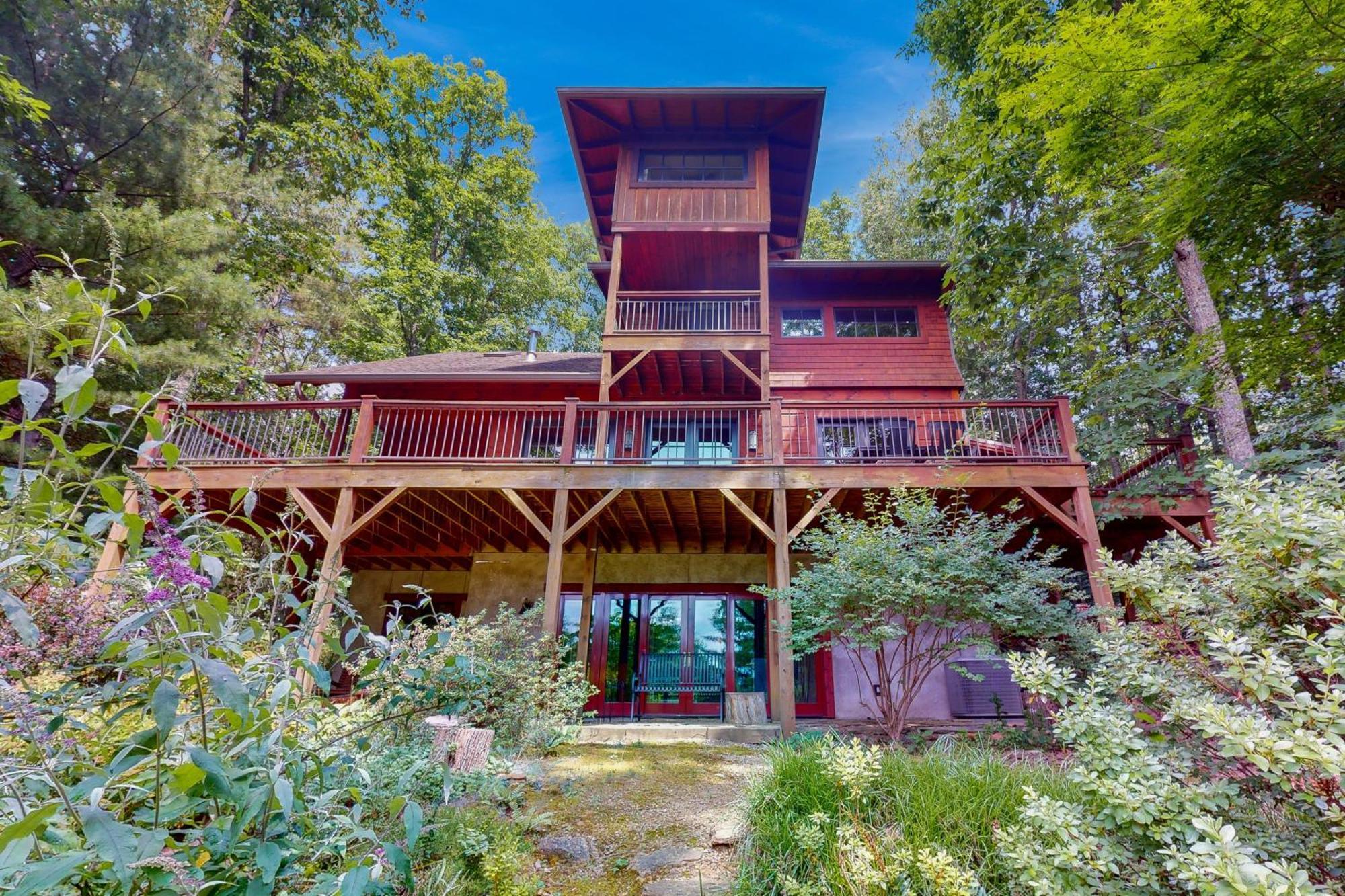 Elkhorn Cabin & Eagles Wing Lodge Asheville Exterior foto
